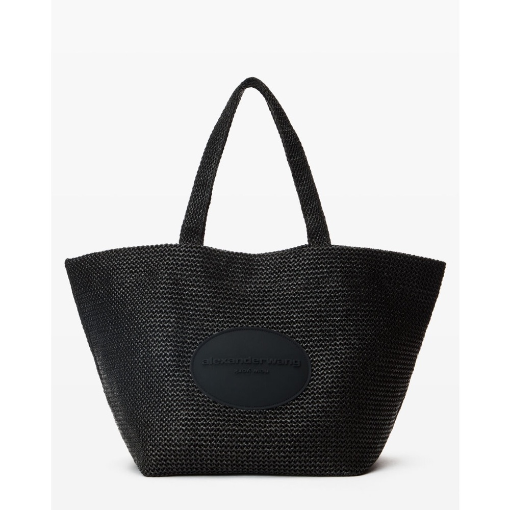 Raffia Punch XL Beach Pool Tote Bag